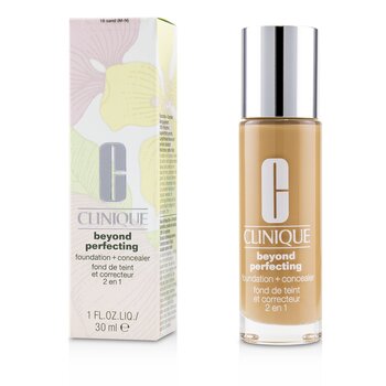 Foto 4 pulgar | Base De Maquillaje Y Corrector Clinique Beyond Perfecting #18 Sand - Venta Internacional.