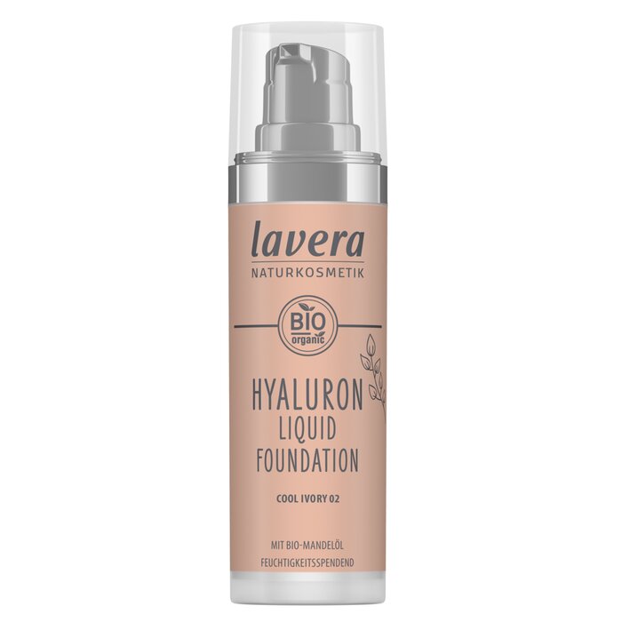 Base De Maquillaje Líquida Lavera Hyaluron #02 Cool Ivory - Venta Internacional.
