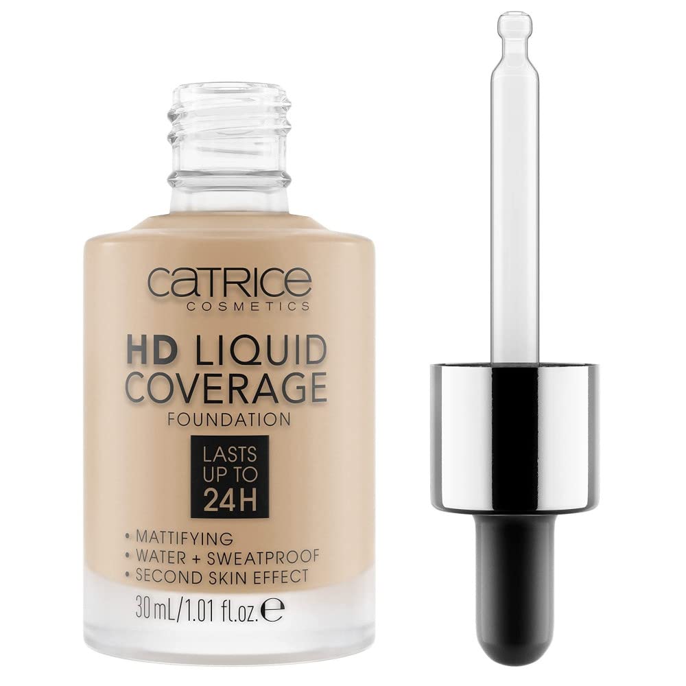 Foto 8 pulgar | Base Catrice Hd Liquid Coverage 035, Color Beige Natural - Venta Internacional.