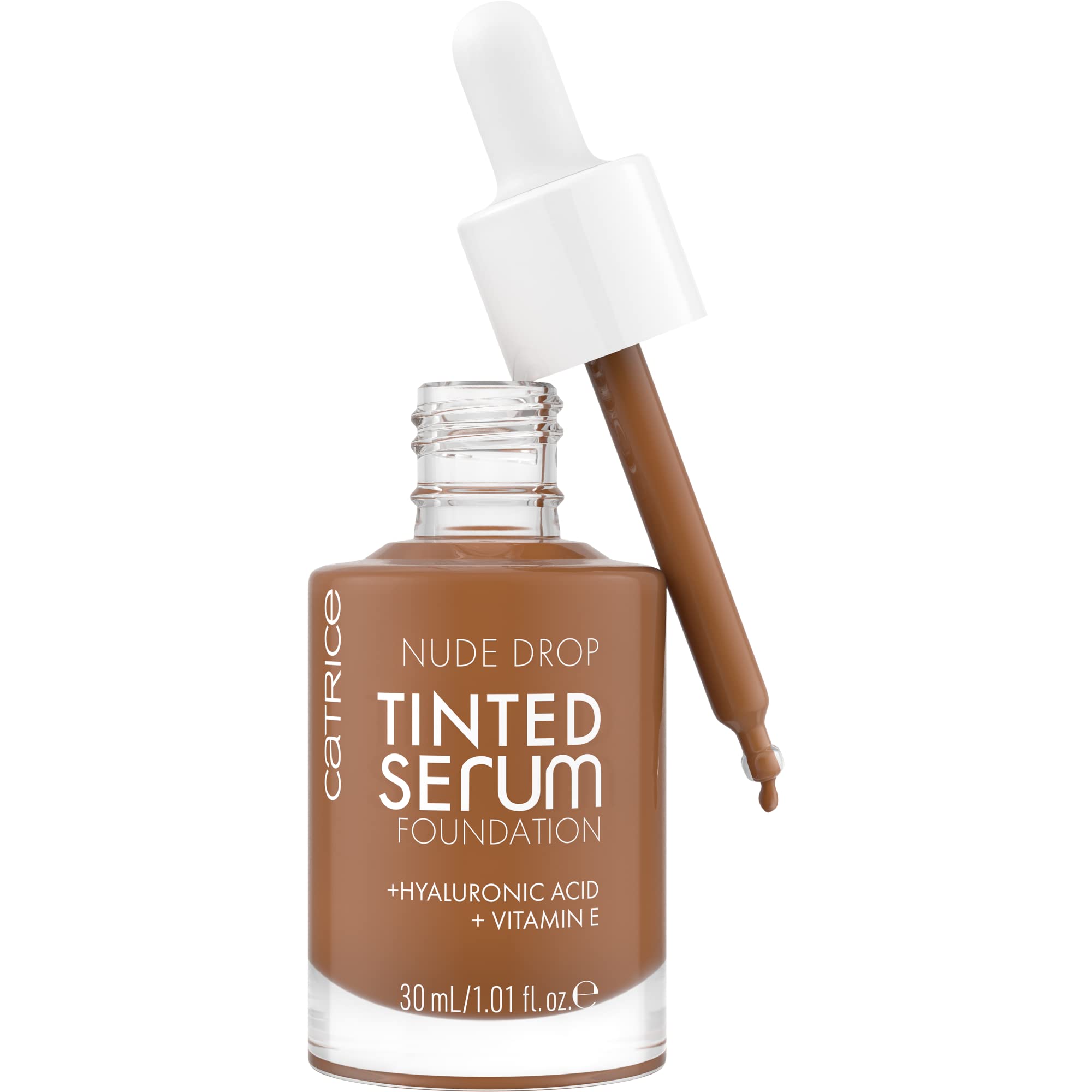 Sérum Teñido Foundation Catrice Nude Drop, Vegano, 095n - Venta Internacional.