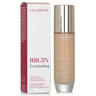 Foto 3 | Base Clarins Everlasting Hidratante De Larga Duración #108 .3 - Venta Internacional.