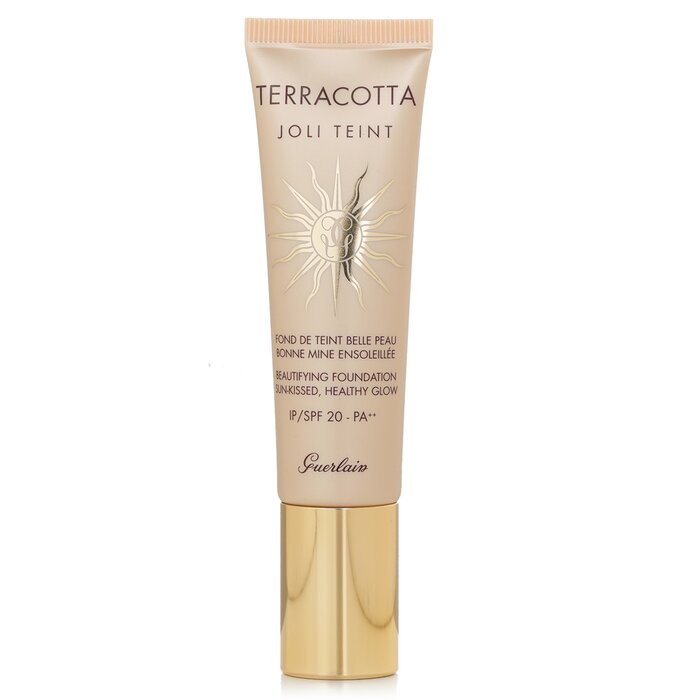 Base Guerlain Terracotta Joli Teint Spf 20 - # Medium - Venta Internacional.