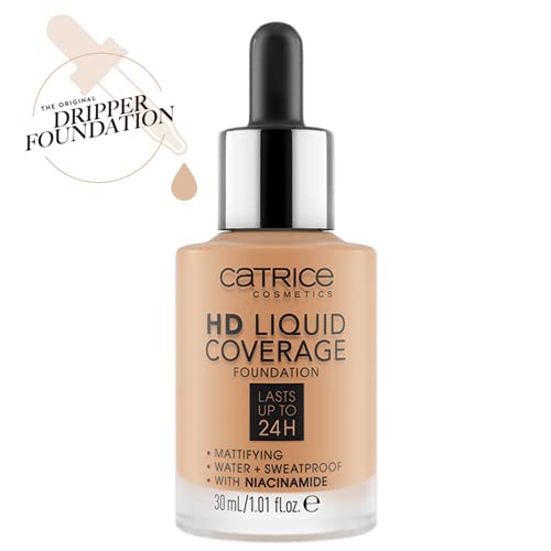 Foto 3 pulgar | Foundation Catrice Hd Liquid Coverage 046 Camel Beige - Venta Internacional.