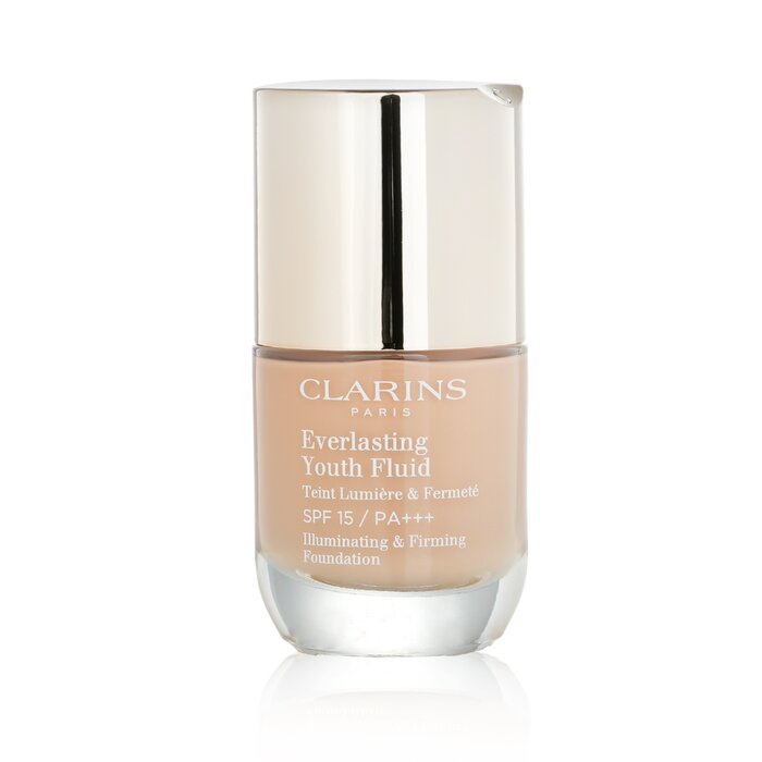Fluido Everlasting Youth De Foundation Clarins Spf 15 #109 Trigo - Venta Internacional.