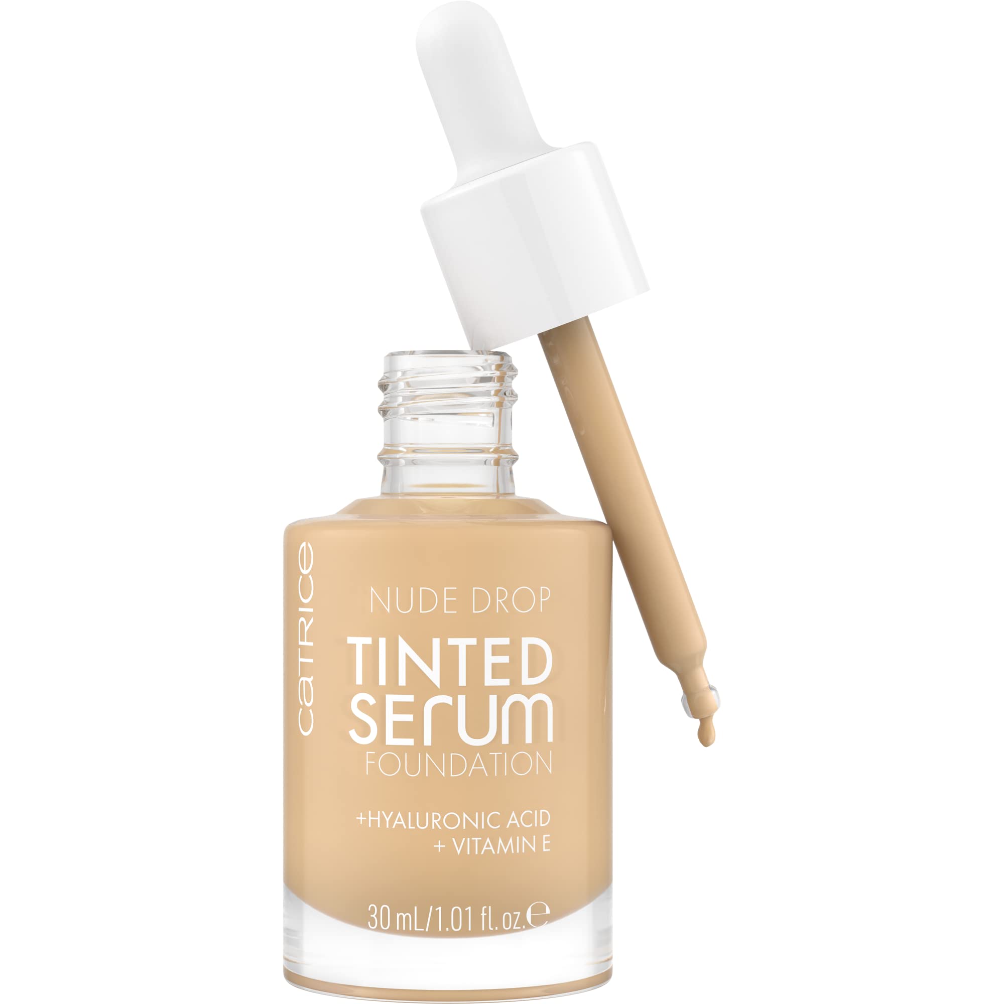 Sérum Teñido Foundation Catrice Nude Drop Vegan 036c - Venta Internacional.