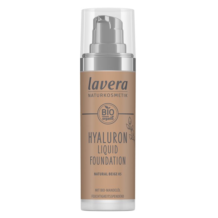 Base De Maquillaje Líquida Lavera Hyaluron #05 Natural Beige - Venta Internacional.