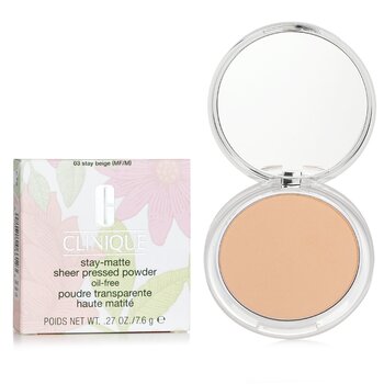 Foto 4 pulgar | Base De Maquillaje En Polvo Clinique Stay Matte Oil Free Nº 03 Beige - Venta Internacional.