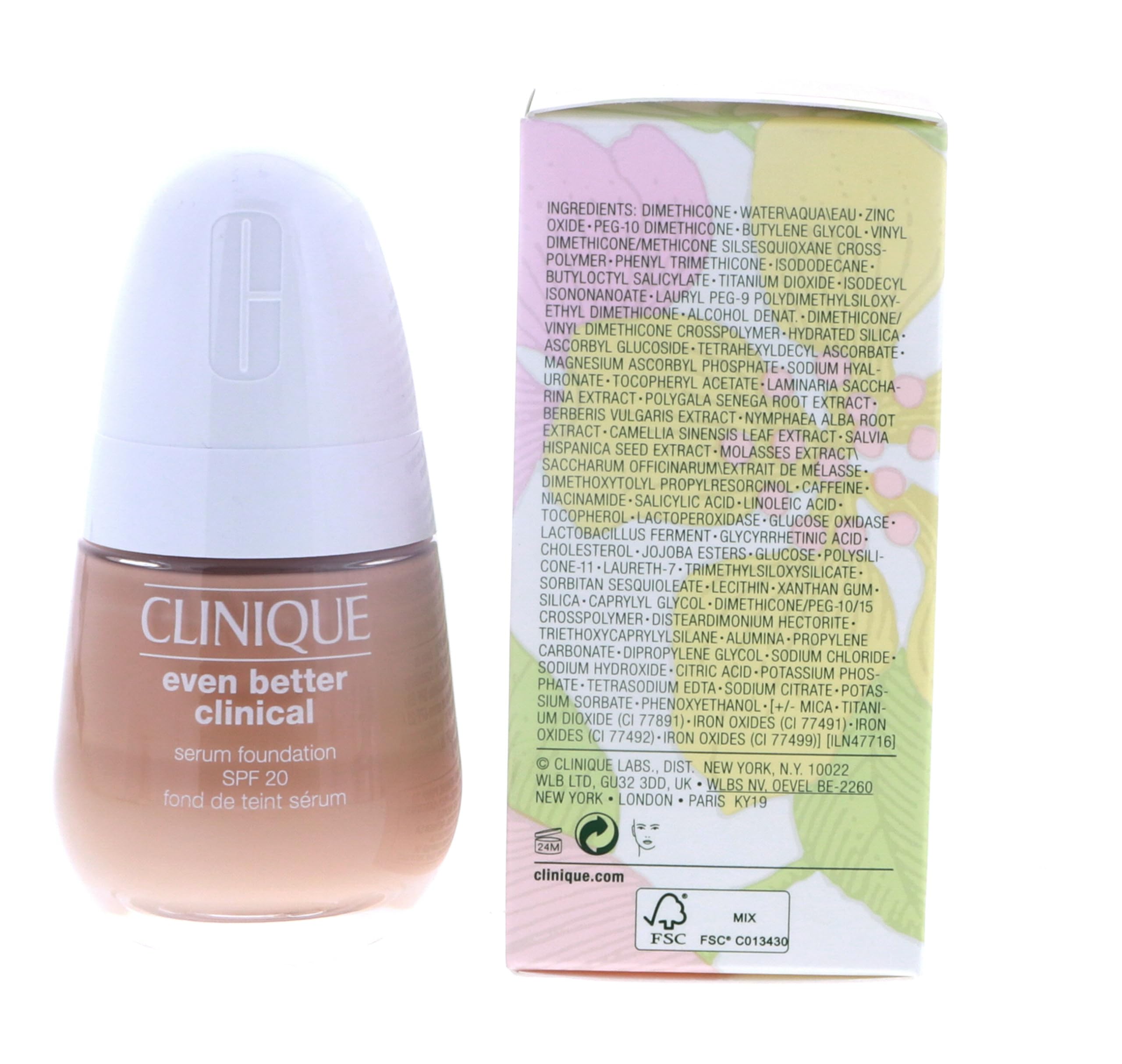 Foto 5 pulgar | Sérum Clínico Even Better De Foundation Clinique Con Factor De Protección 25 - Venta Internacional.