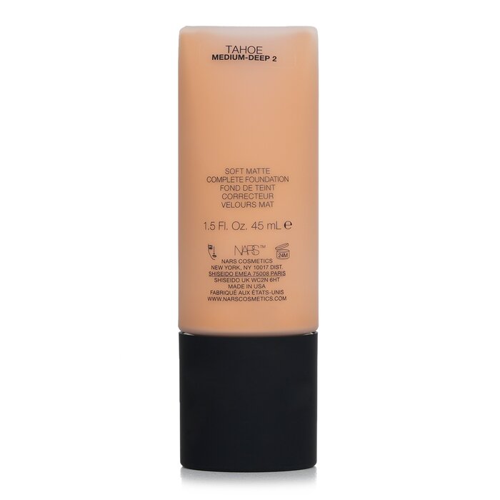 Foto 6 | Base Nars Soft Matte Complete #2 Tahoe 45 ml Vegana - Venta Internacional