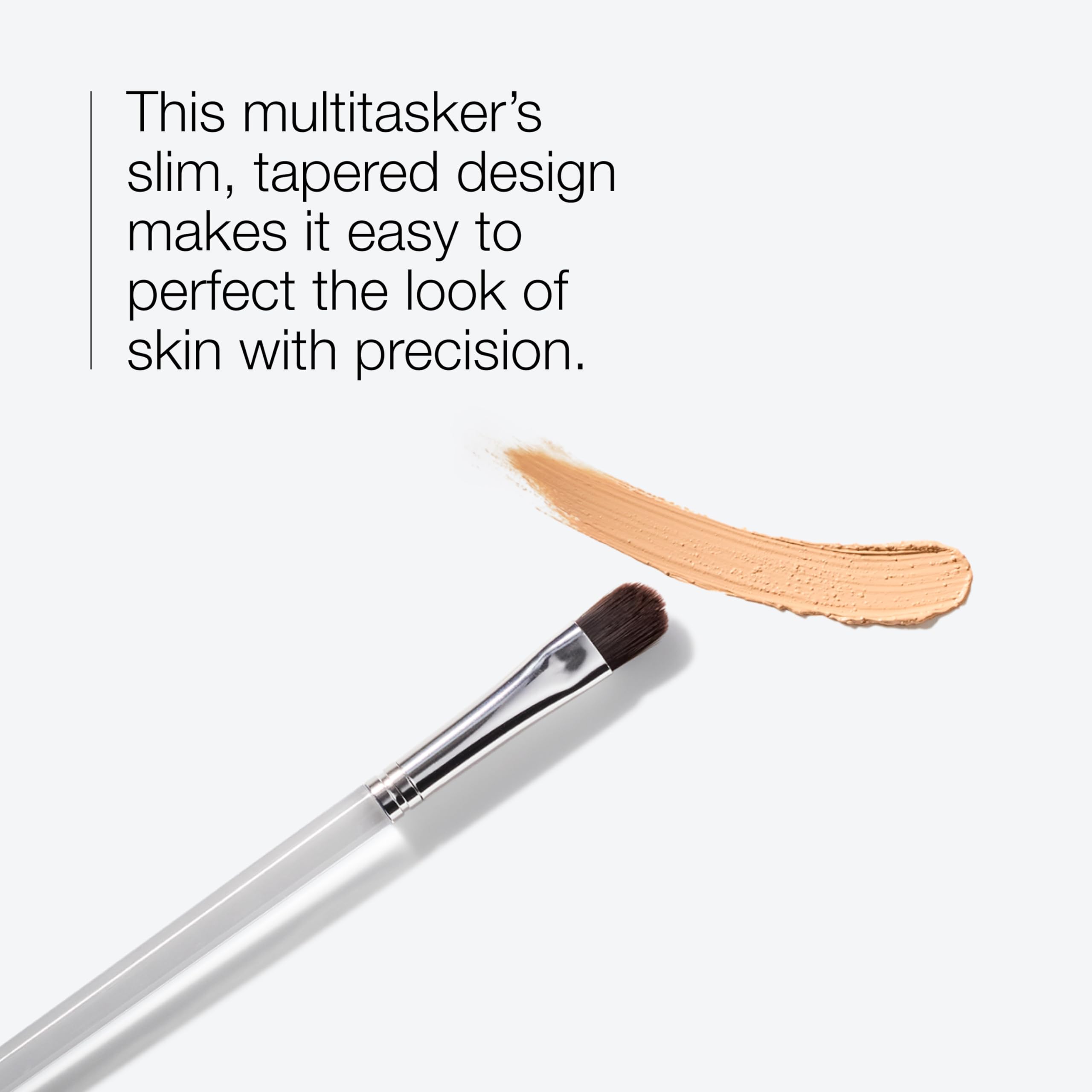 Foto 3 pulgar | Pincel De Maquillaje Clinique Flat Corrector Para Debajo De Los Ojos Y El Rostro - Venta Internacional.