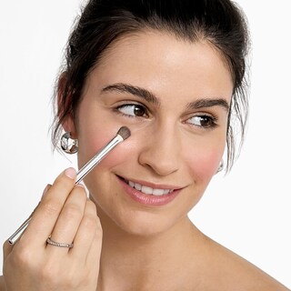 Foto 3 | Pincel De Maquillaje Clinique Flat Corrector Para Debajo De Los Ojos Y El Rostro - Venta Internacional.