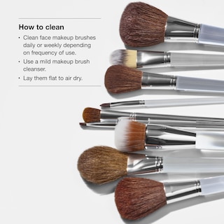 Foto 4 | Pincel De Maquillaje Clinique Flat Corrector Para Debajo De Los Ojos Y El Rostro - Venta Internacional.