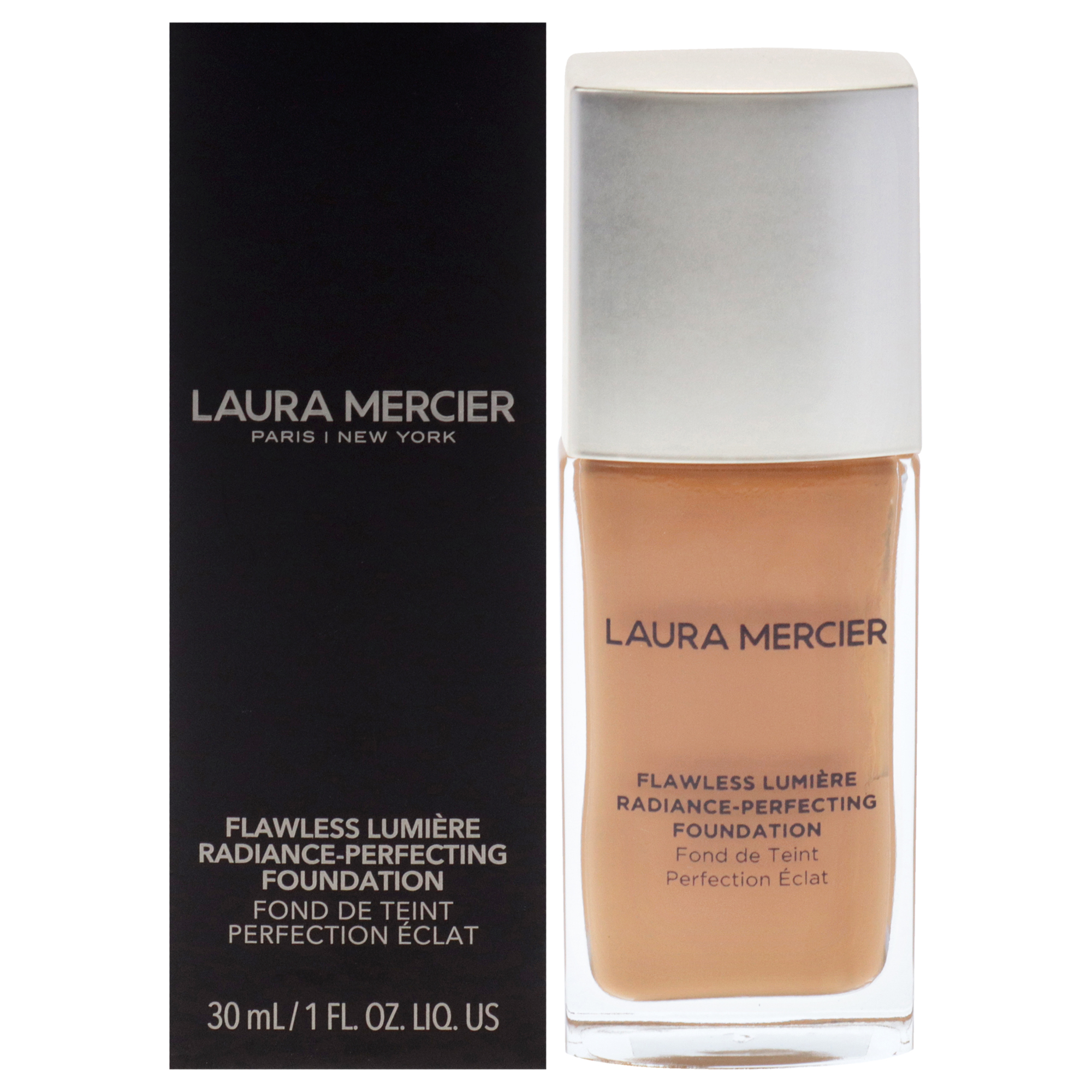 Base Laura Mercier Flawless Lumiere Radiance 5w1 Ámbar - Venta Internacional.