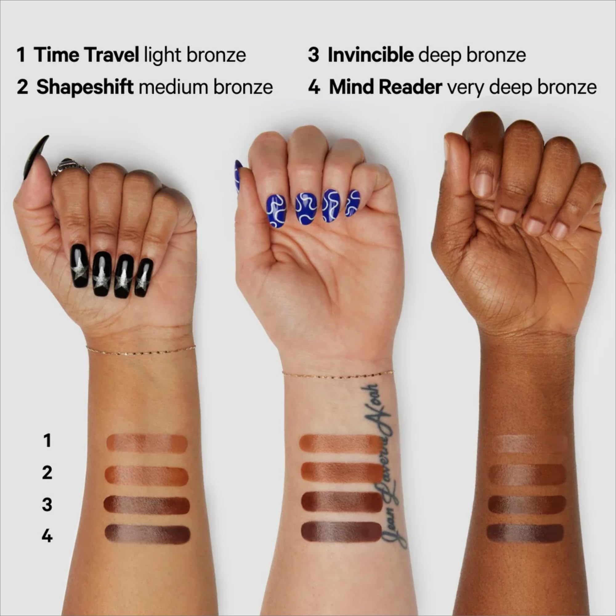 Foto 7 pulgar | Bronceador Líquido Con Leche, Maquillaje, Hidratante, Biónico, Invencible, 18 Ml - Venta Internacional.