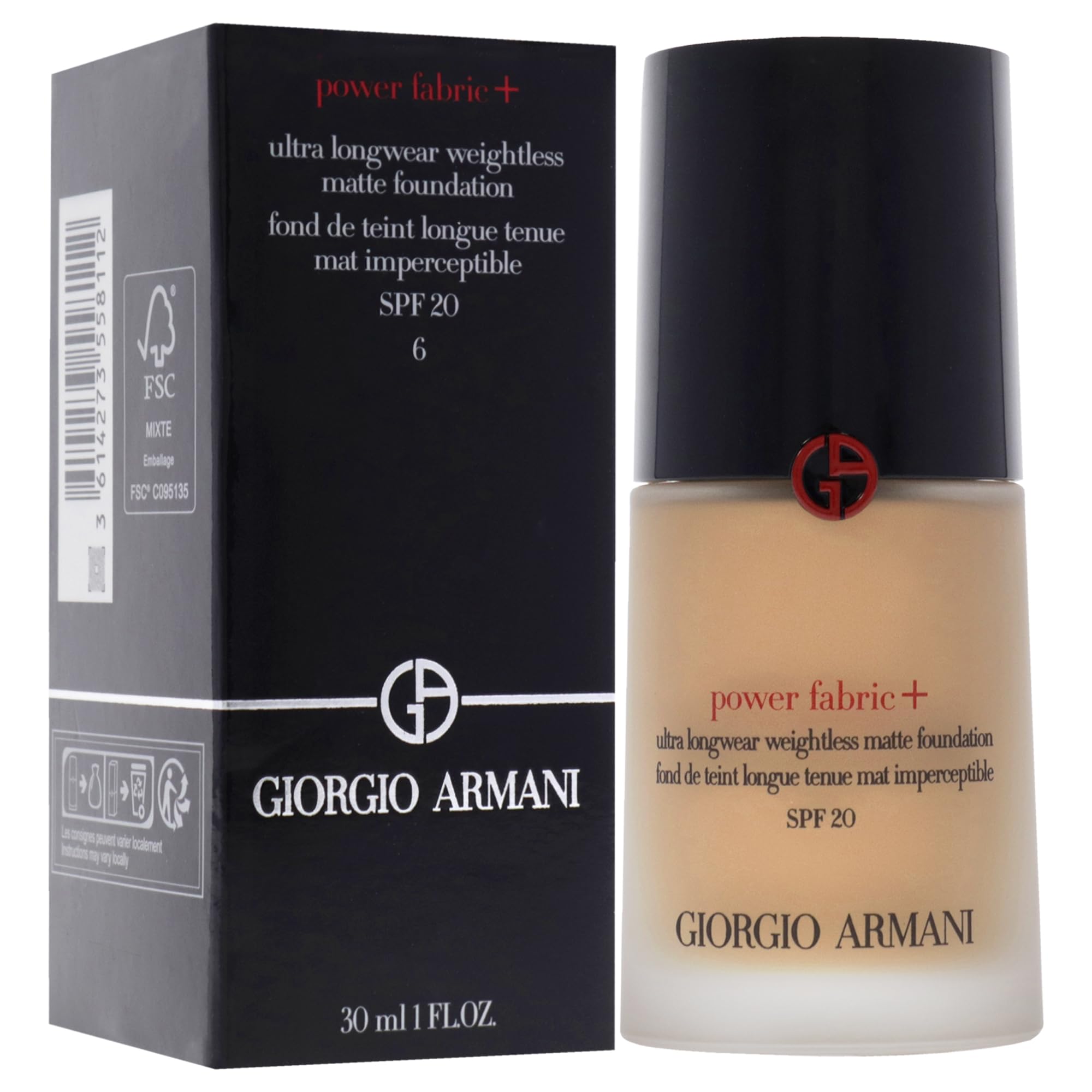 Foto 4 pulgar | Funda Alta Foundation Giorgio Armani Power Fabric Para Ropa Larga - Venta Internacional.