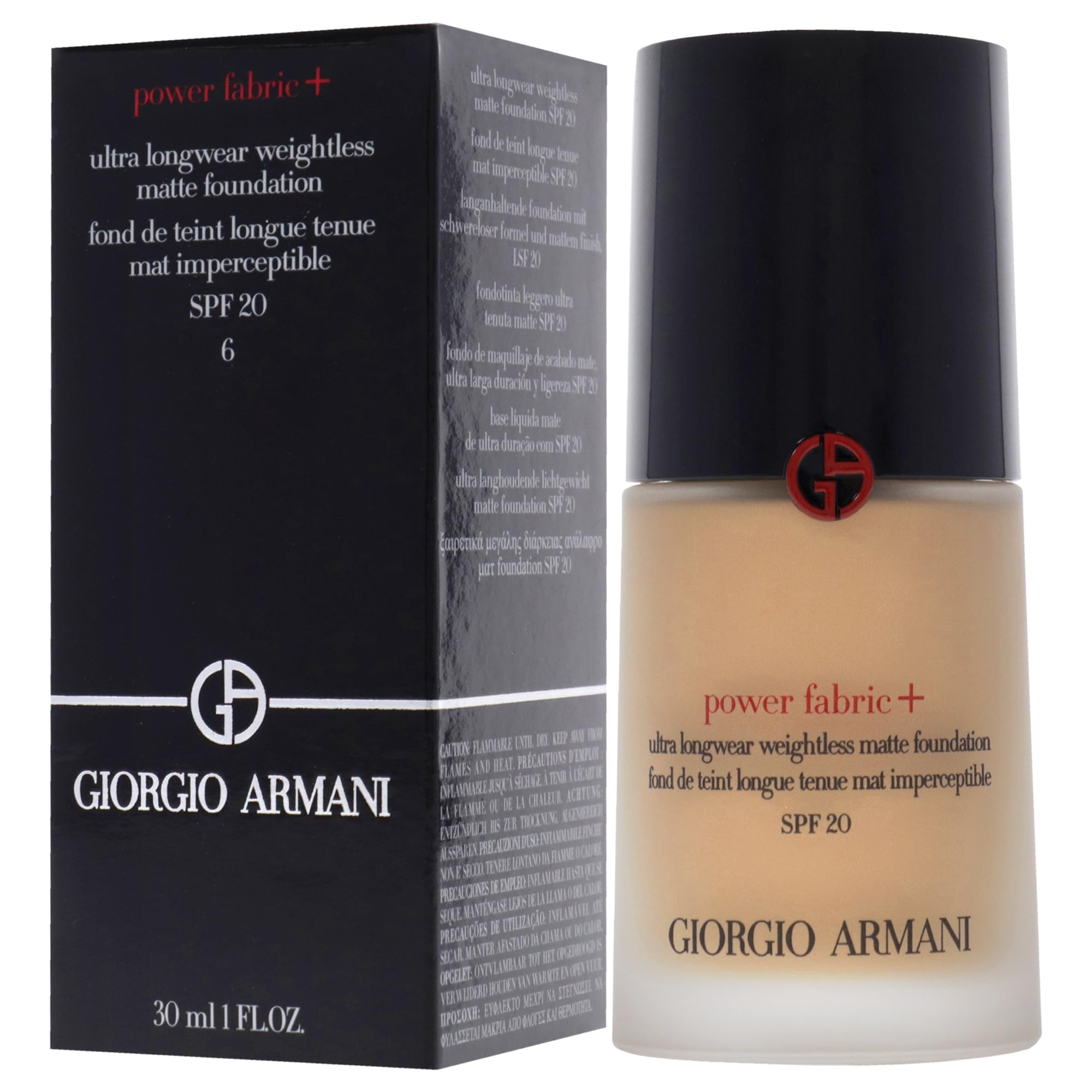 Foto 5 pulgar | Funda Alta Foundation Giorgio Armani Power Fabric Para Ropa Larga - Venta Internacional.