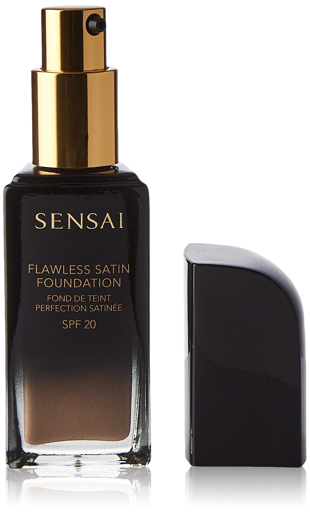 Base Sensai Flawless Satin Spf20 30 Ml 203 Beige Neutro - Venta Internacional.