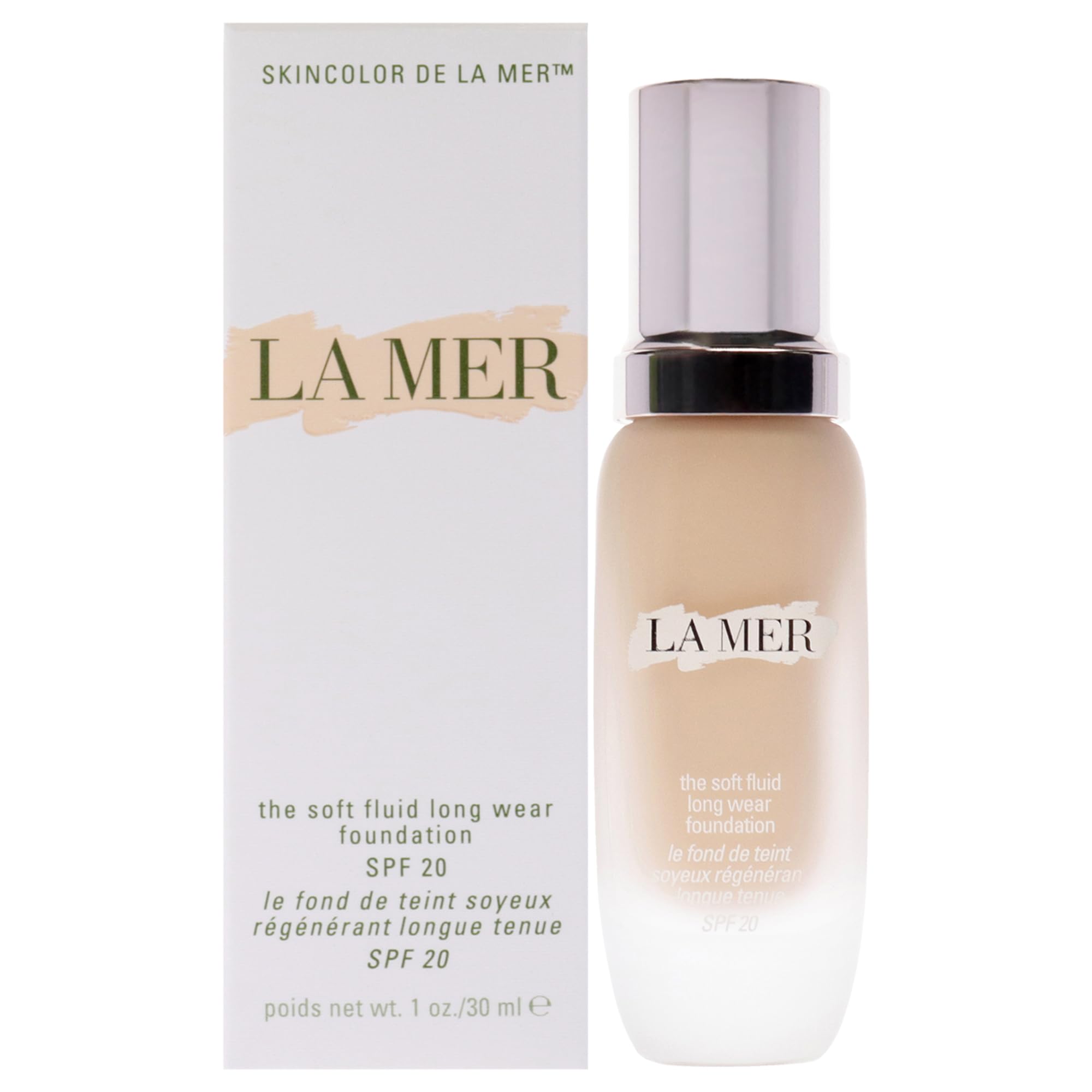 Foundation La Mer Soft Fluid Spf20 30 Ml Para Piel Normal - Venta Internacional.