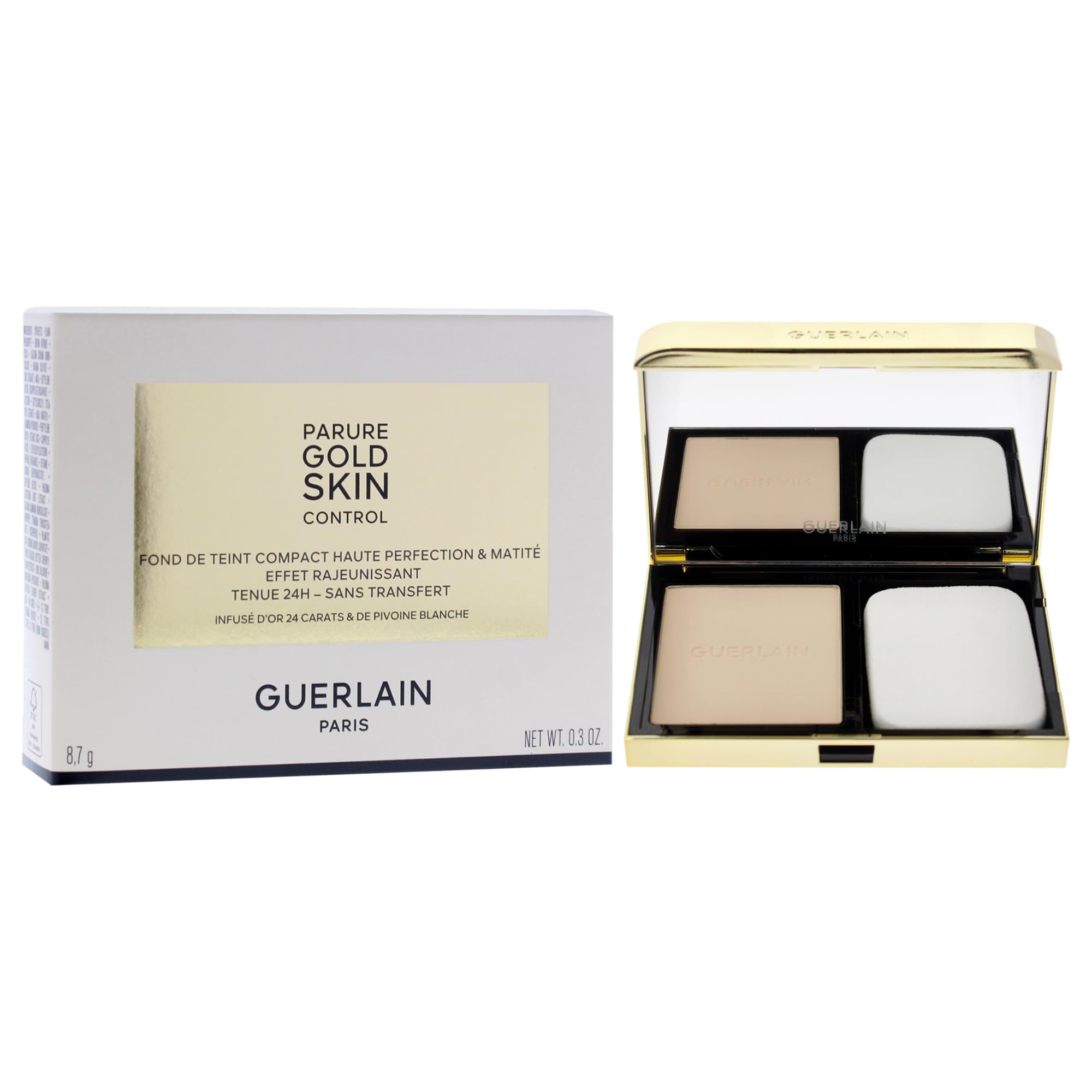 Foto 4 pulgar | Base De Maquillaje Compacta Guerlain Parure Gold 0n, Muy Ligera, 8,8 Ml - Venta Internacional.