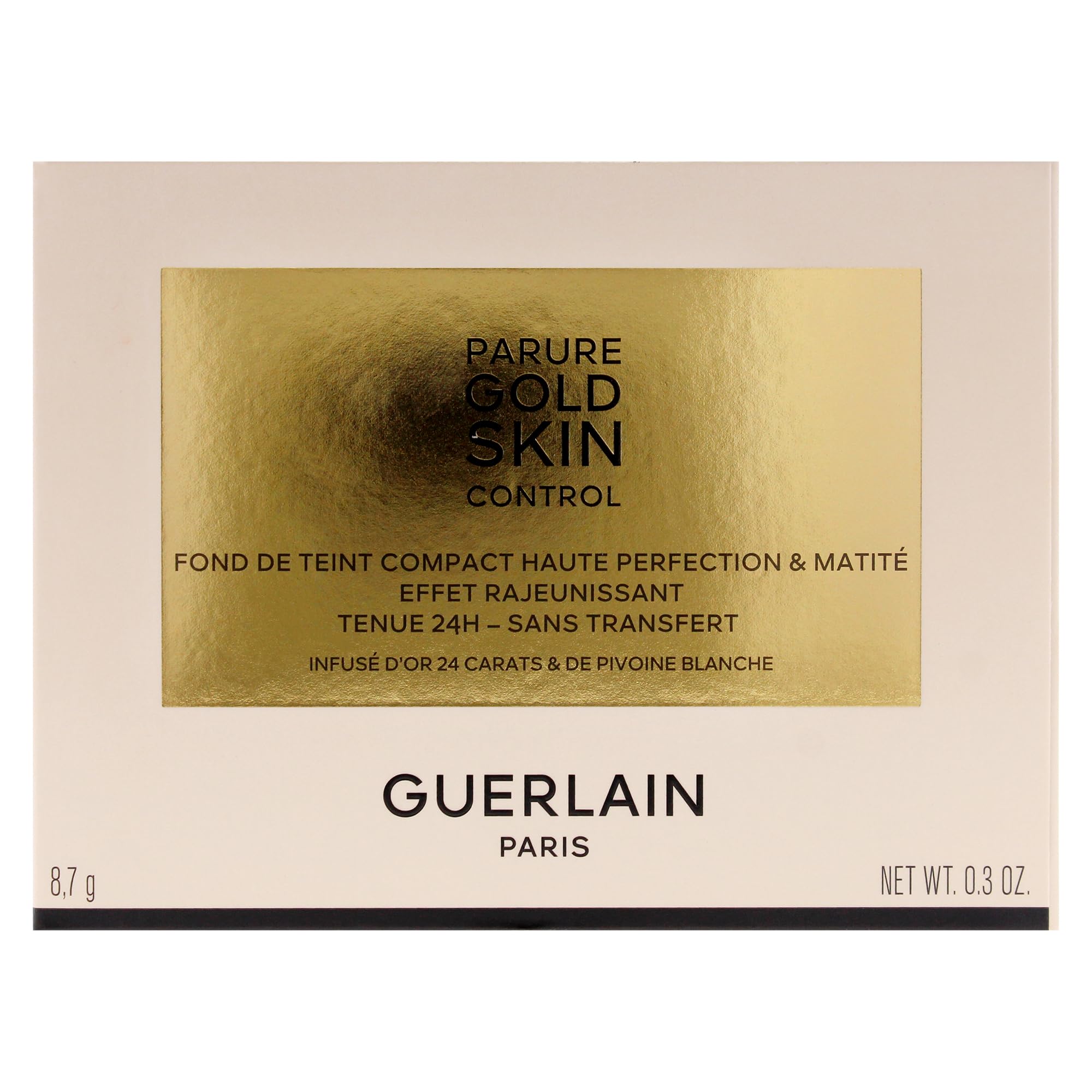 Foto 6 pulgar | Base De Maquillaje Compacta Guerlain Parure Gold Skin Control Matte - Venta Internacional.