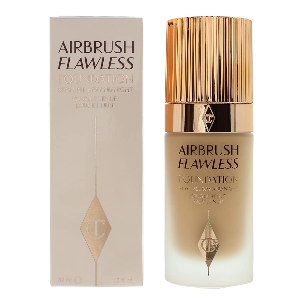 Aerógrafo Tilbury Foundation Charlotte Flawless 7.5 Warm - Venta Internacional.