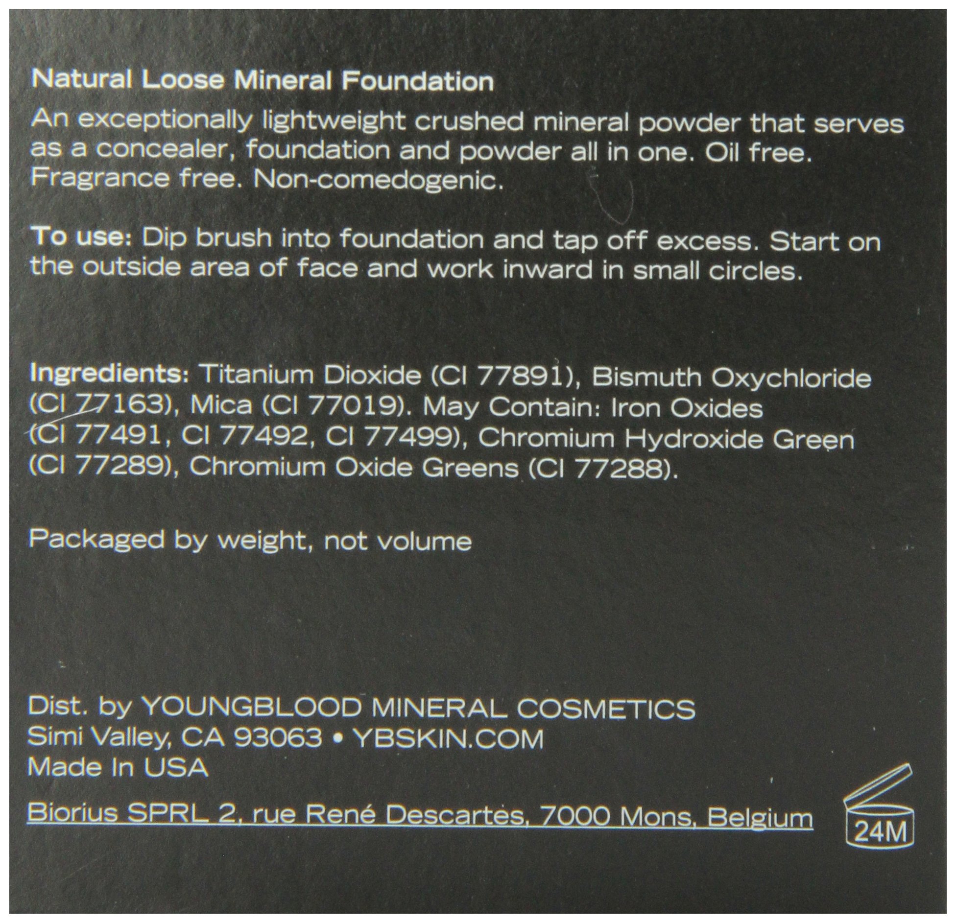 Foto 4 pulgar | Base Youngblood Natural, Mineral Suelto, Caoba, 10 Ml - Venta Internacional.