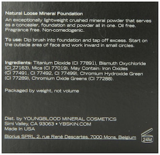 Foto 3 | Base Youngblood Natural, Mineral Suelto, Caoba, 10 Ml - Venta Internacional.