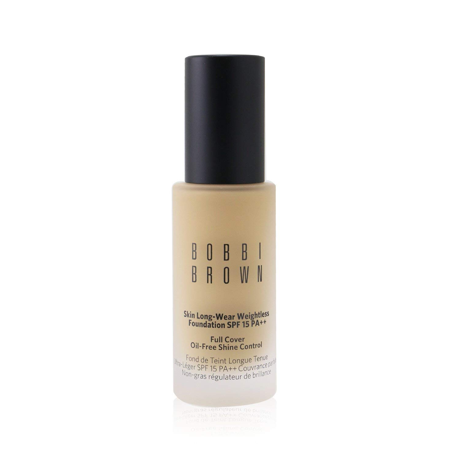 Base Bobbi Brown Skin De Larga Duración W-048, Color Beige Dorado - Venta Internacional.