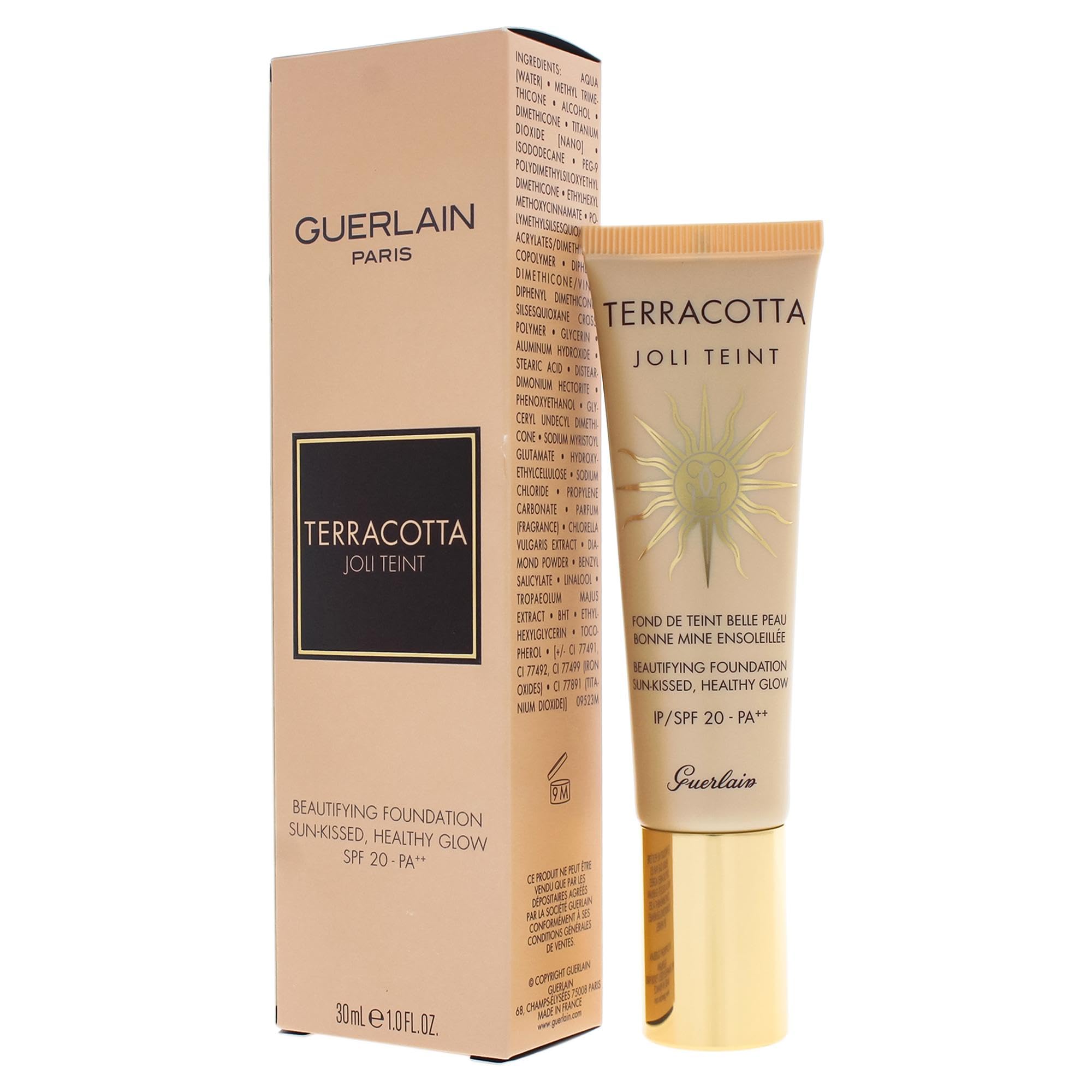 Foto 4 pulgar | Fundación Guerlain Terracotta Joli Teint Embellecedor Spf 20 - Venta Internacional.