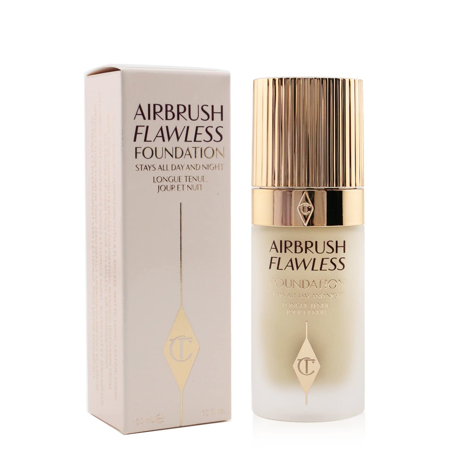 Foto 3 pulgar | Base Charlotte Tilbury Airbrush Flawless 3, Tono Cálido - Venta Internacional.