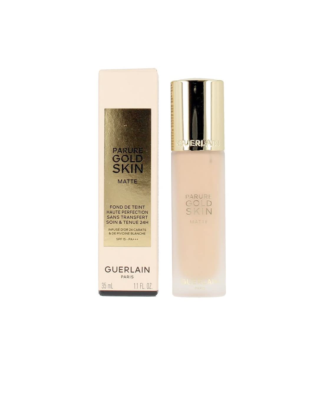 Foto 2 pulgar | Base Guerlain Parure Gold Skin Matte 24 H Wear Spf 15 - Venta Internacional.