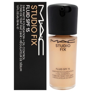 Foto 1 | Base Mac Studio Fix Fluid Spf 15, 24 Horas, Mate Nc25, 30 Ml - Venta Internacional.