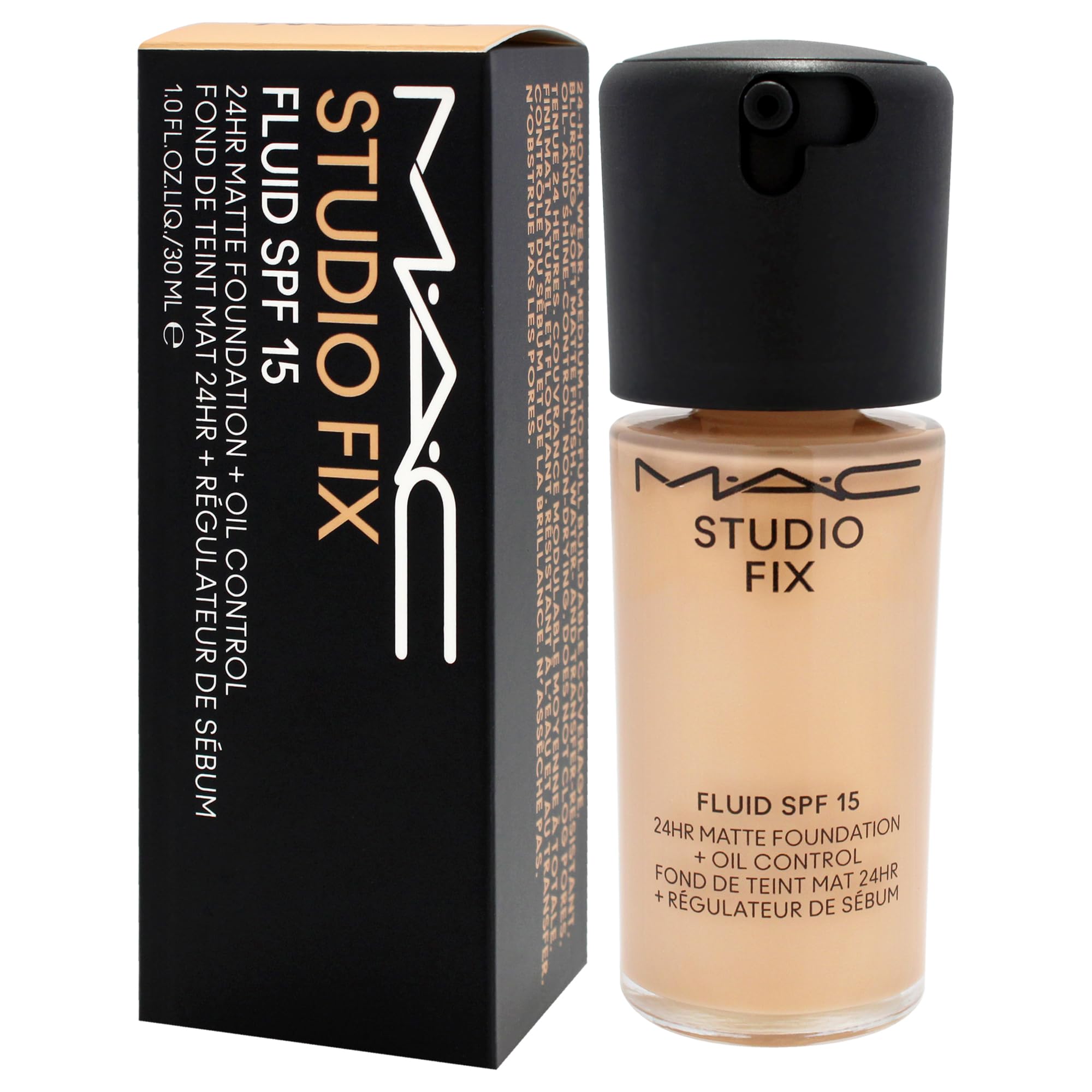 Foto 4 | Base Mac Studio Fix Fluid Spf 15, 24 Horas, Mate Nc25, 30 Ml - Venta Internacional.