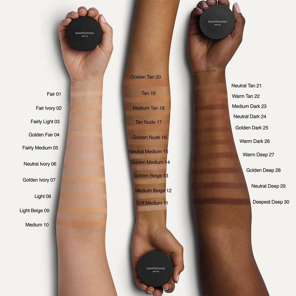 Foto 7 pulgar | Base De Maquillaje Bareminerals Original Matte Loose Mineral Spf 15 - Venta Internacional.