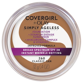 Foto 1 | Base De Maquillaje Covergirl & Olay Simply Ageless 260 Classic Bronceado - Venta Internacional.