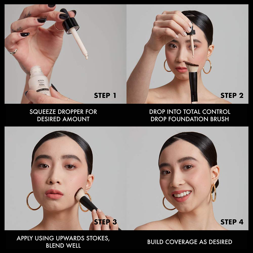 Foto 5 | Maquillaje Profesional De Maquillaje Nyx Total Control Pro Beige - Venta Internacional.