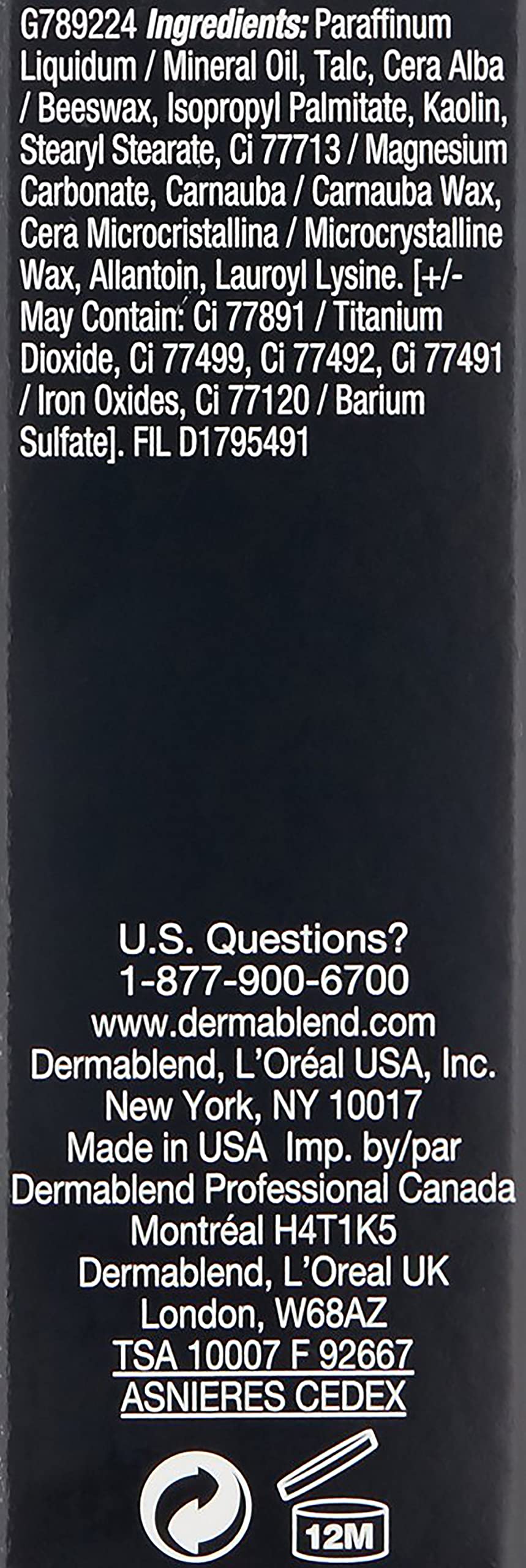 Foto 7 pulgar | Base De Maquillaje Dermablend Quick-fix Para Maquillaje Corporal, 12 Ml - Venta Internacional.