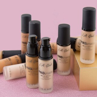 Foto 5 | Base L.a. Girl La Pro.mattte Hd De Larga Duración Glm671, Color Marfil, 30 Ml - Venta Internacional.