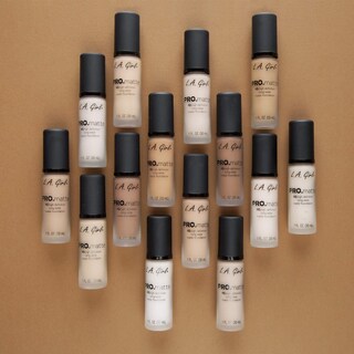 Foto 6 | Base L.a. Girl La Pro.mattte Hd De Larga Duración Glm671, Color Marfil, 30 Ml - Venta Internacional.