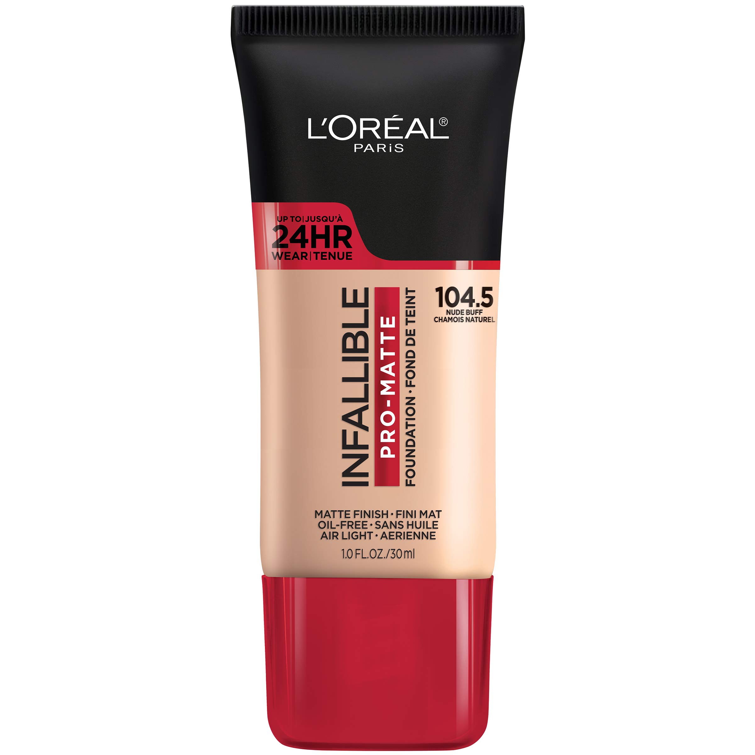 Base L'oreal Paris Infallible Pro-matte Nude Buff, 30 Ml - Venta Internacional.