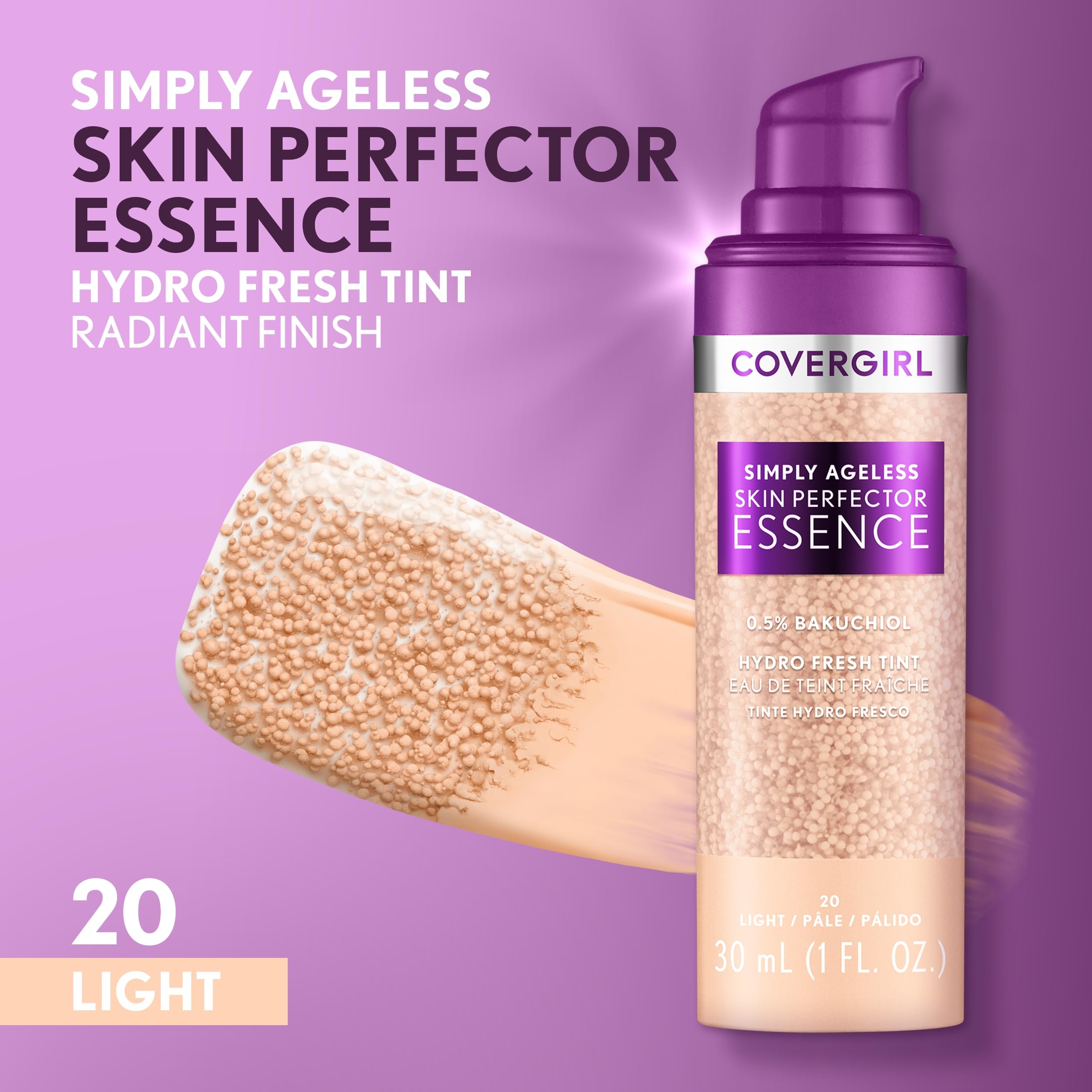 Foto 3 pulgar | Base De Maquillaje Covergirl Simply Ageless Skin Perfector 30 Ml - Venta Internacional.
