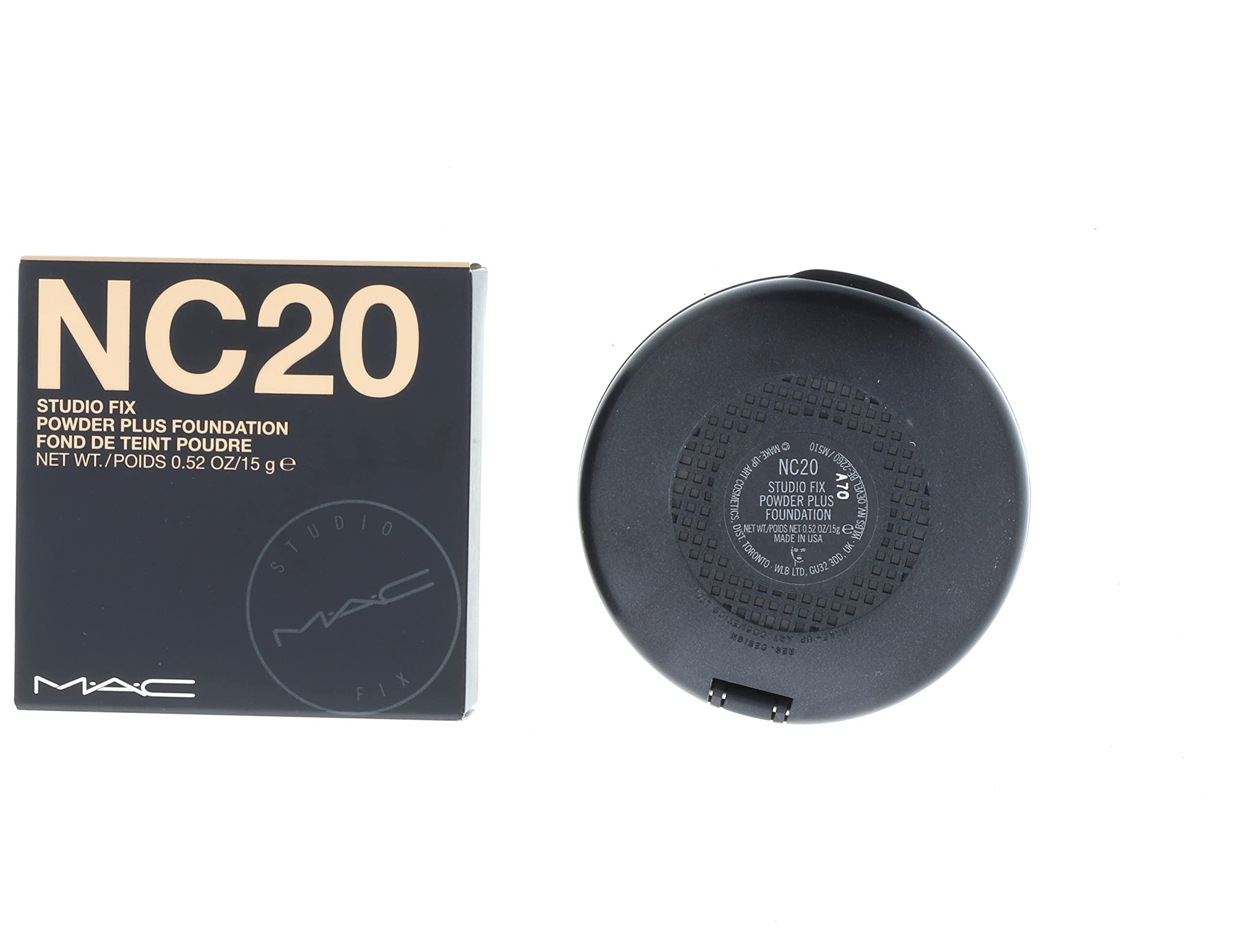 Foto 4 pulgar | Base De Maquillaje En Polvo Mac Studio Fix Plus Nc20 15 Ml - Venta Internacional.