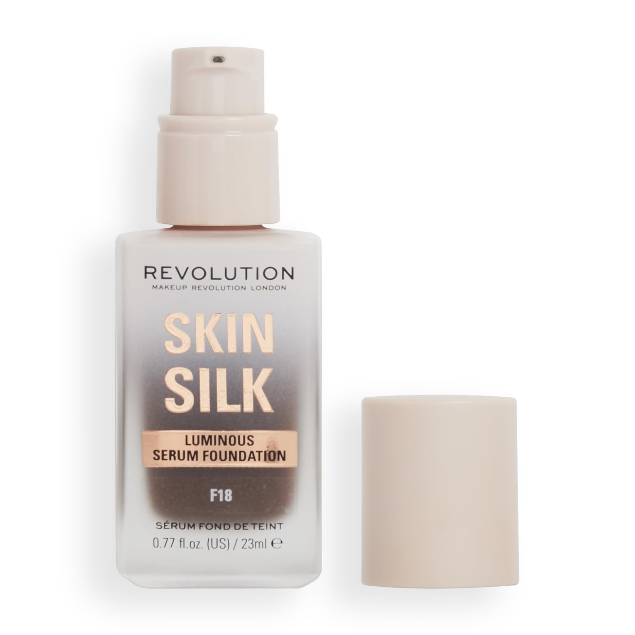 Foto 2 pulgar | Base De Maquillaje En Sérum Revolution Skin Silk F18 23 Ml - Venta Internacional.