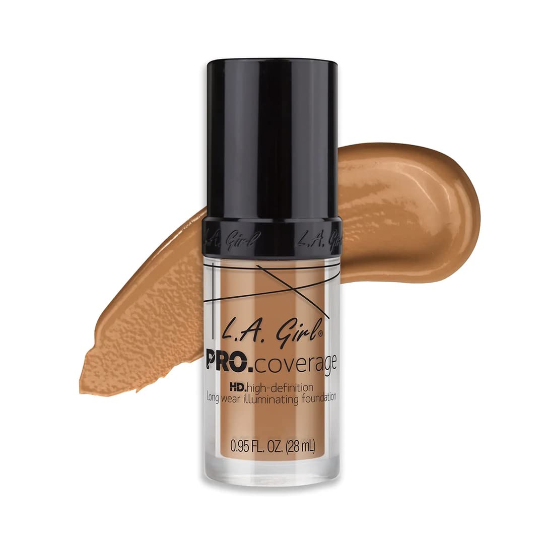 Base Líquida L.a. Girl Pro Coverage Beige 28 Ml - Venta Internacional.