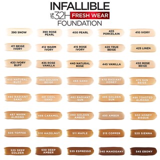 Foto 6 | Fundación L'oreal Paris Infallible Hasta 32 Horas 30 Ml 511 Maple - Venta Internacional.