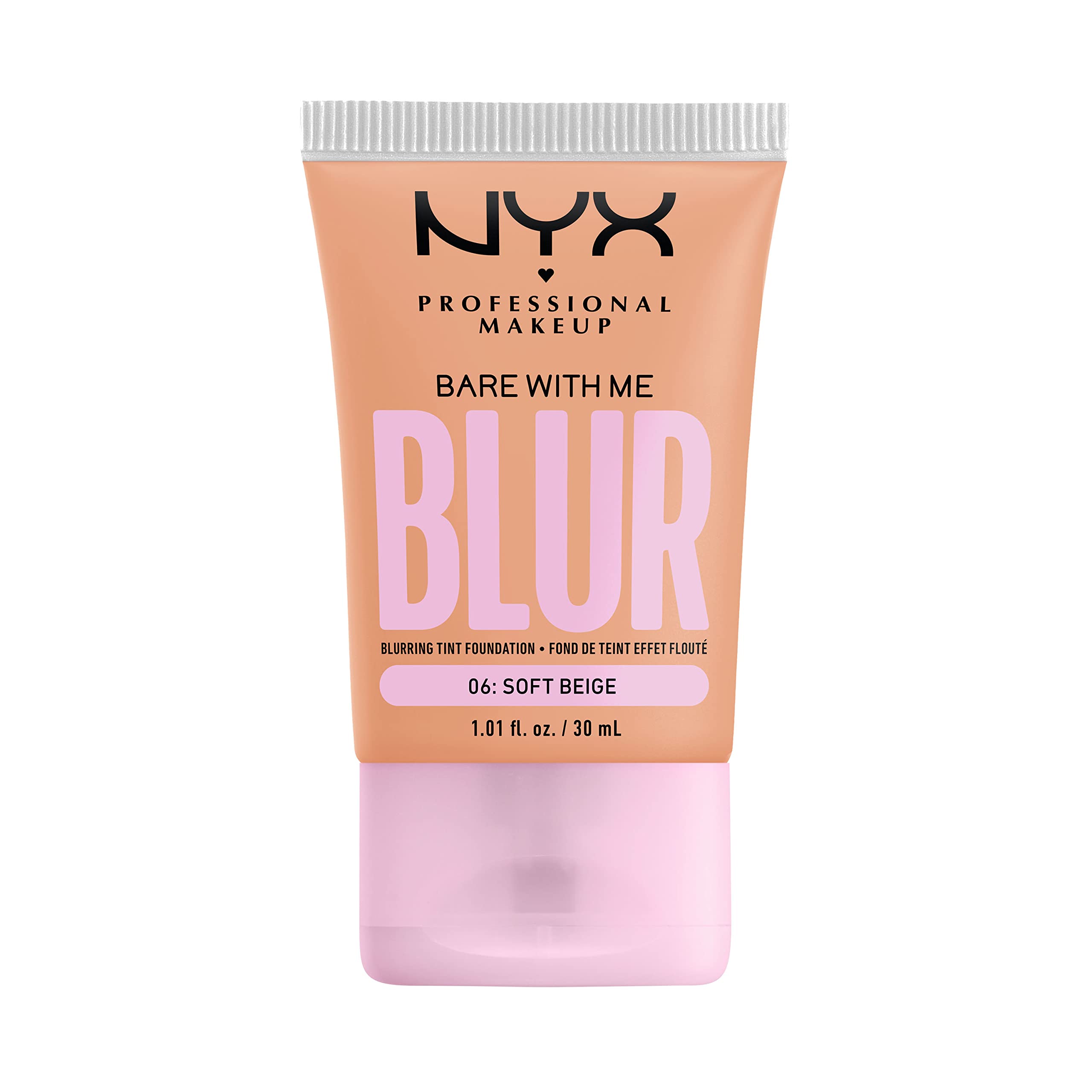 Foto 2 pulgar | Base Nyx Professional Makeup Bare With Me Soft Beige - Venta Internacional.