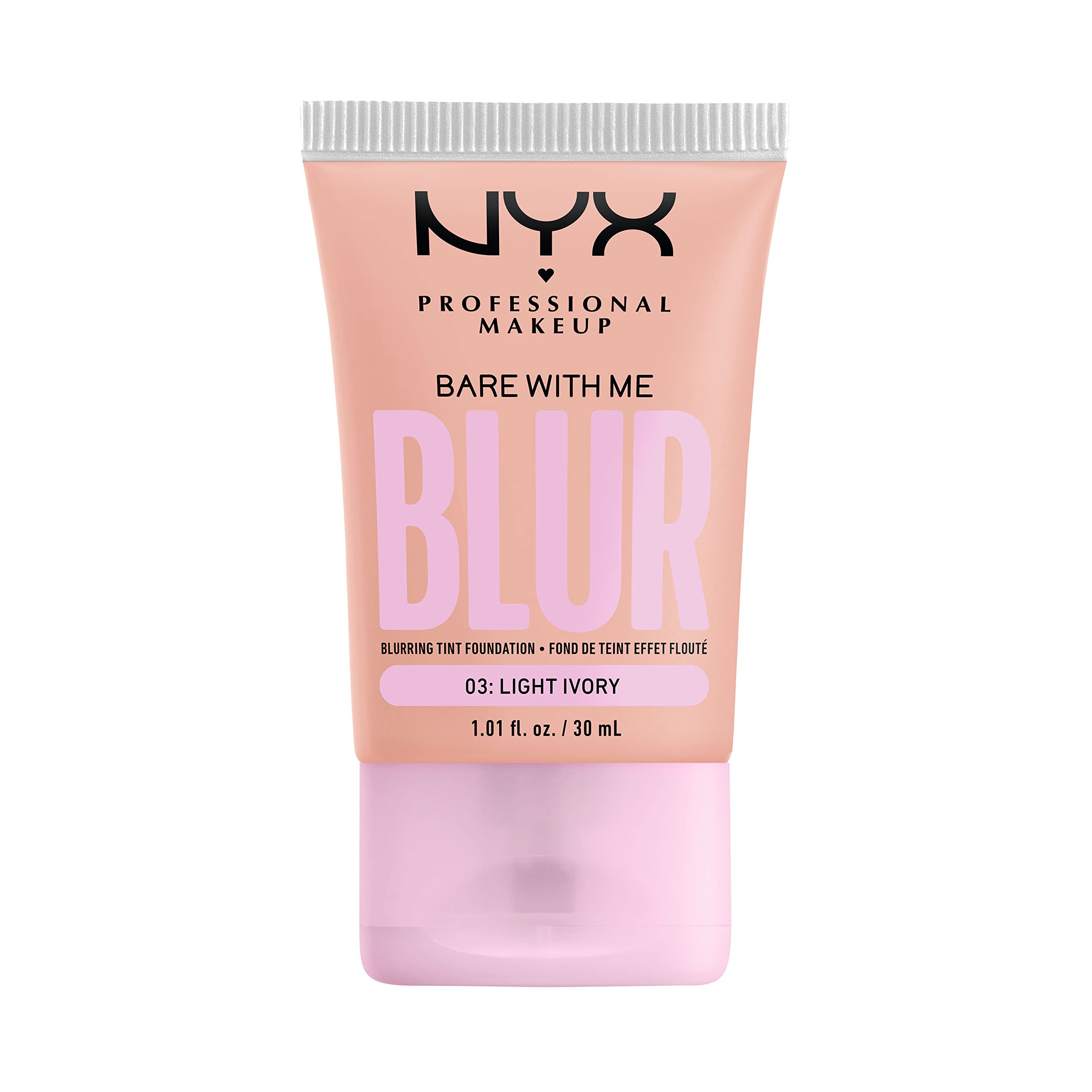 Foto 2 pulgar | Base Nyx Professional Makeup Bare With Me Blur Skin Tint - Venta Internacional.
