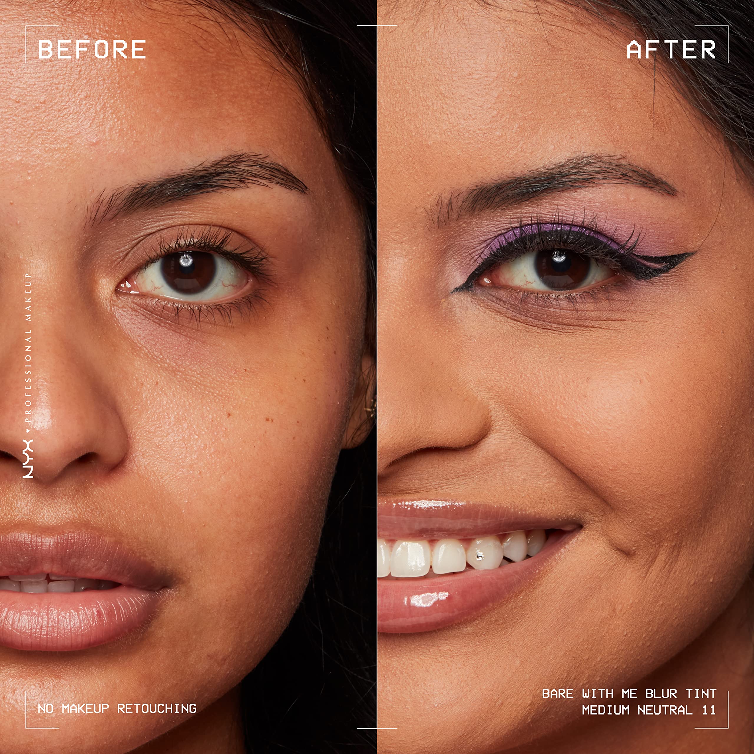 Foto 4 pulgar | Base Nyx Professional Makeup Bare With Me Blur Skin Tint - Venta Internacional.
