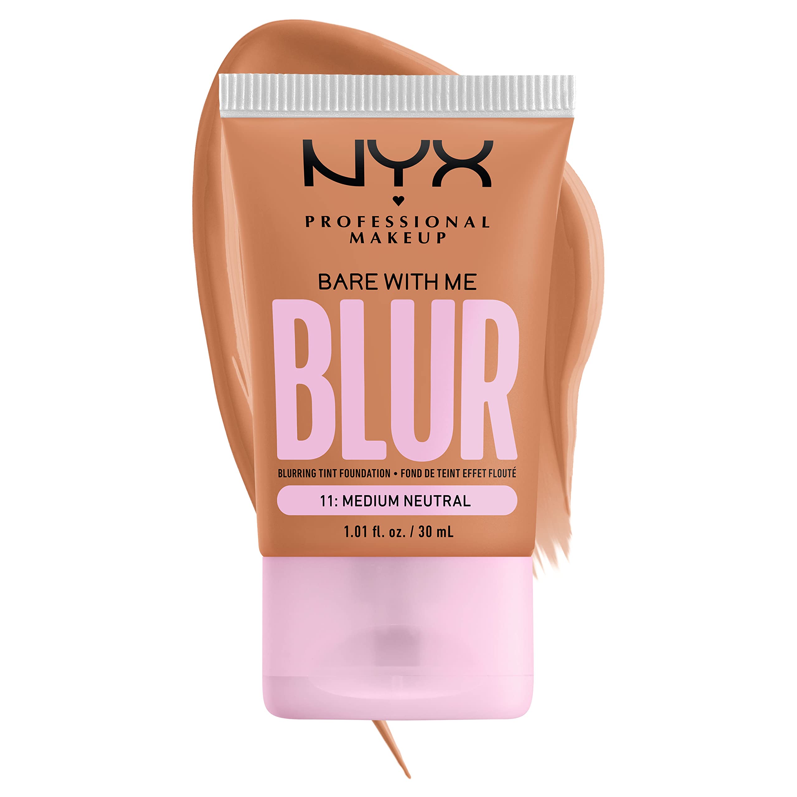 Foto 8 pulgar | Base Nyx Professional Makeup Bare With Me Blur Skin Tint - Venta Internacional.