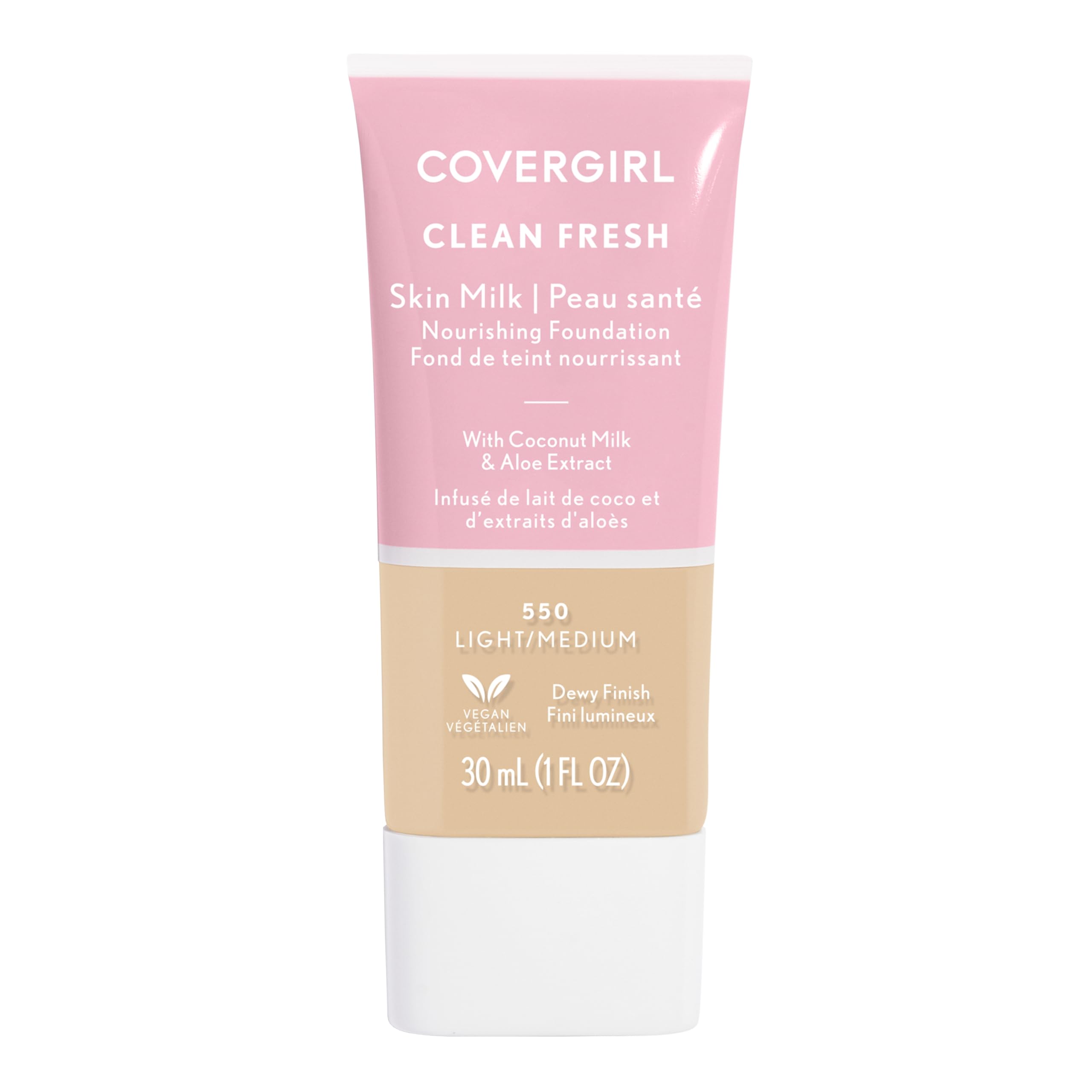Base De Maquillaje Covergirl Clean Fresh Skin Milk Light/medium - Venta Internacional.